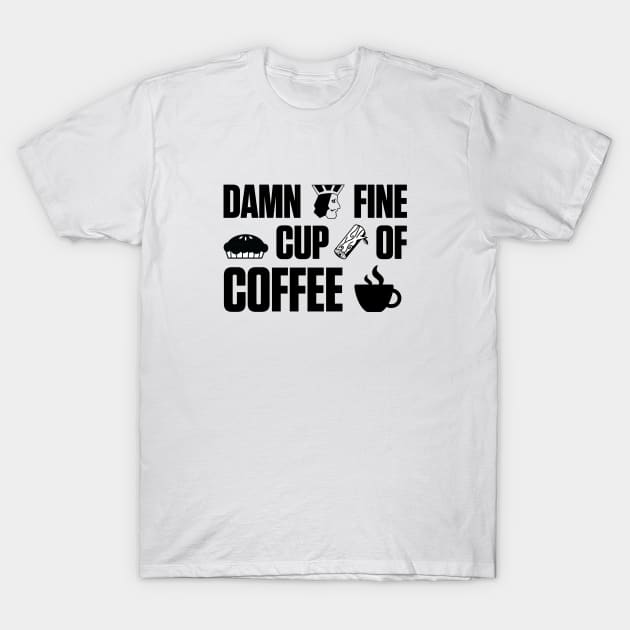 Damn Fine Cup of Coffee T-Shirt by karutees